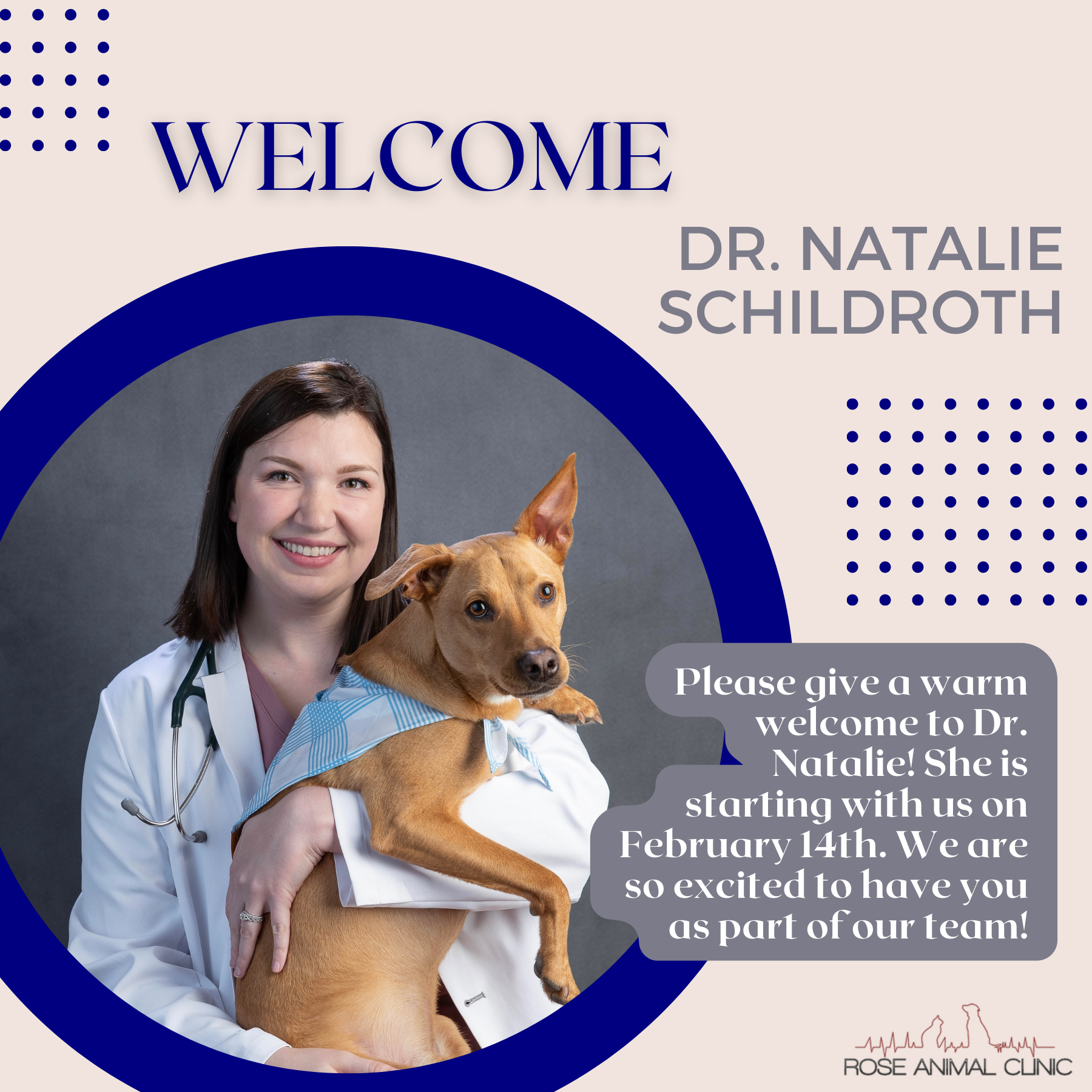 Welcome Dr. Natalie Schildroth